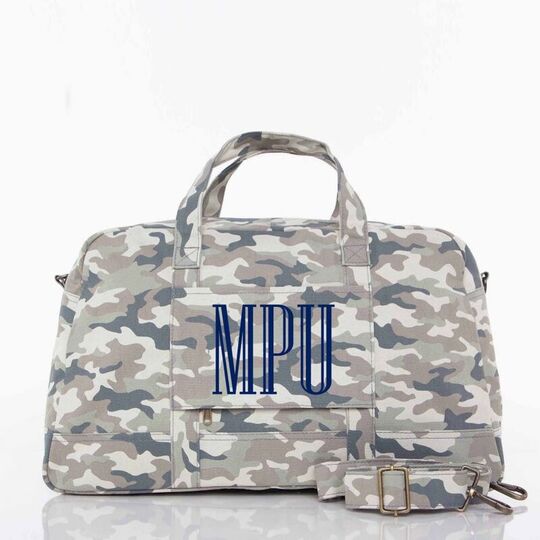 Personalized Modern Camo Expedition Weekender